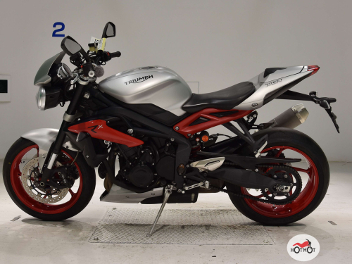 Мотоцикл TRIUMPH Street Triple 2015, серый