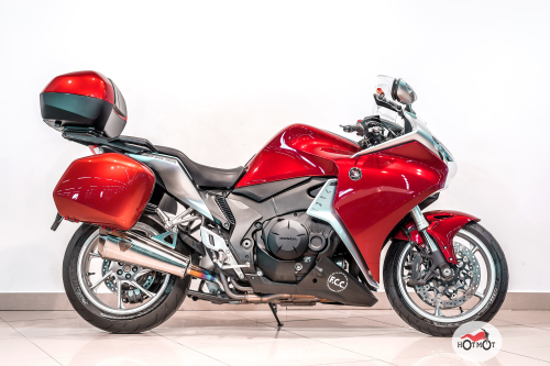 Мотоцикл HONDA VFR1200F 2011, Красный фото 3
