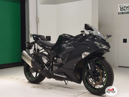 Мотоцикл KAWASAKI ZX-6 Ninja 2019, черный фото 3