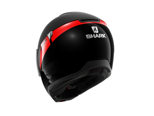 Шлем Shark EVOJET KARONN MAT Black/Red/Black фото 4