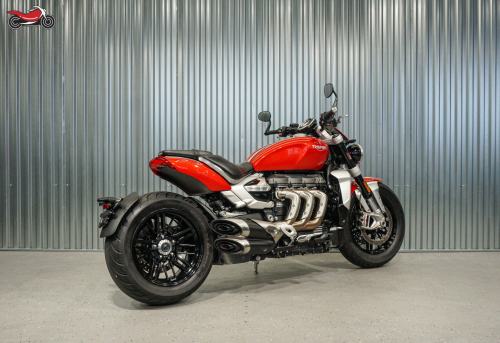 Мотоцикл Triumph Rocket III 2020, КРАСНЫЙ фото 5