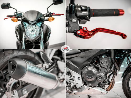 Мотоцикл HONDA CB 400F 2015, Черный фото 10