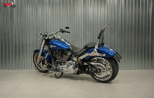 Мотоцикл Harley-Davidson Fat Boy 2022, СИНИЙ фото 6