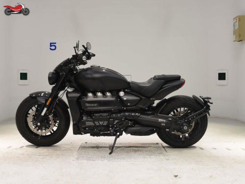 Мотоцикл Triumph Rocket 3 2022, ЧЕРНЫЙ фото 2