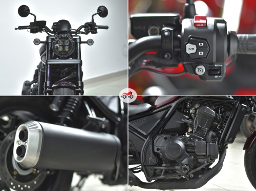 Мотоцикл HONDA CMX 1100 Rebel 2023, Красный фото 10