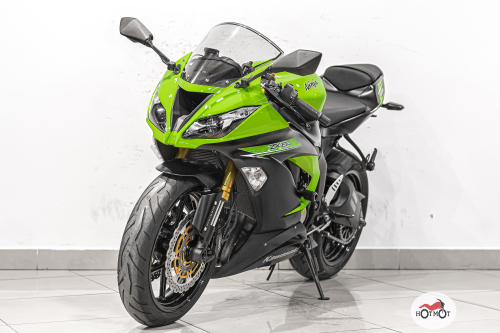Мотоцикл KAWASAKI ZX-6 Ninja 2015, Зеленый фото 3