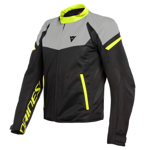 Куртка текстильная Dainese BORA AIR TEX Black/Magnesio-Matt/Fluo-Yellow