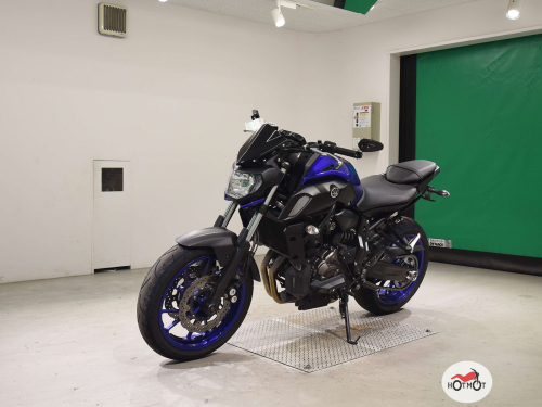 Мотоцикл YAMAHA MT-07 (FZ-07) 2018, Синий фото 4