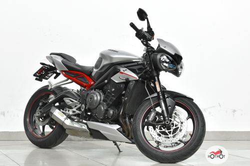 Мотоцикл TRIUMPH Street Triple 2017, серый