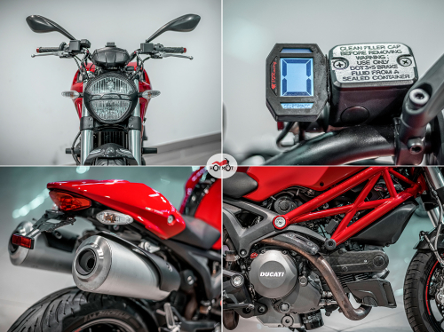 Мотоцикл DUCATI Monster 796 2011, Красный фото 10