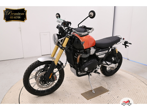 Мотоцикл TRIUMPH Scrambler 2024, Оранжевый фото 4