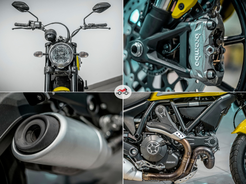 Мотоцикл DUCATI Scrambler 2015, желтый фото 10