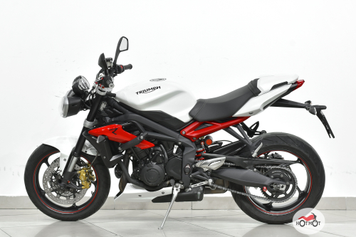 Мотоцикл TRIUMPH Street Triple 2016, Белый фото 4