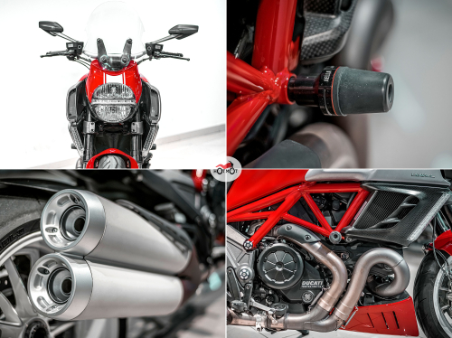 Мотоцикл DUCATI Diavel 2013, Красный фото 9