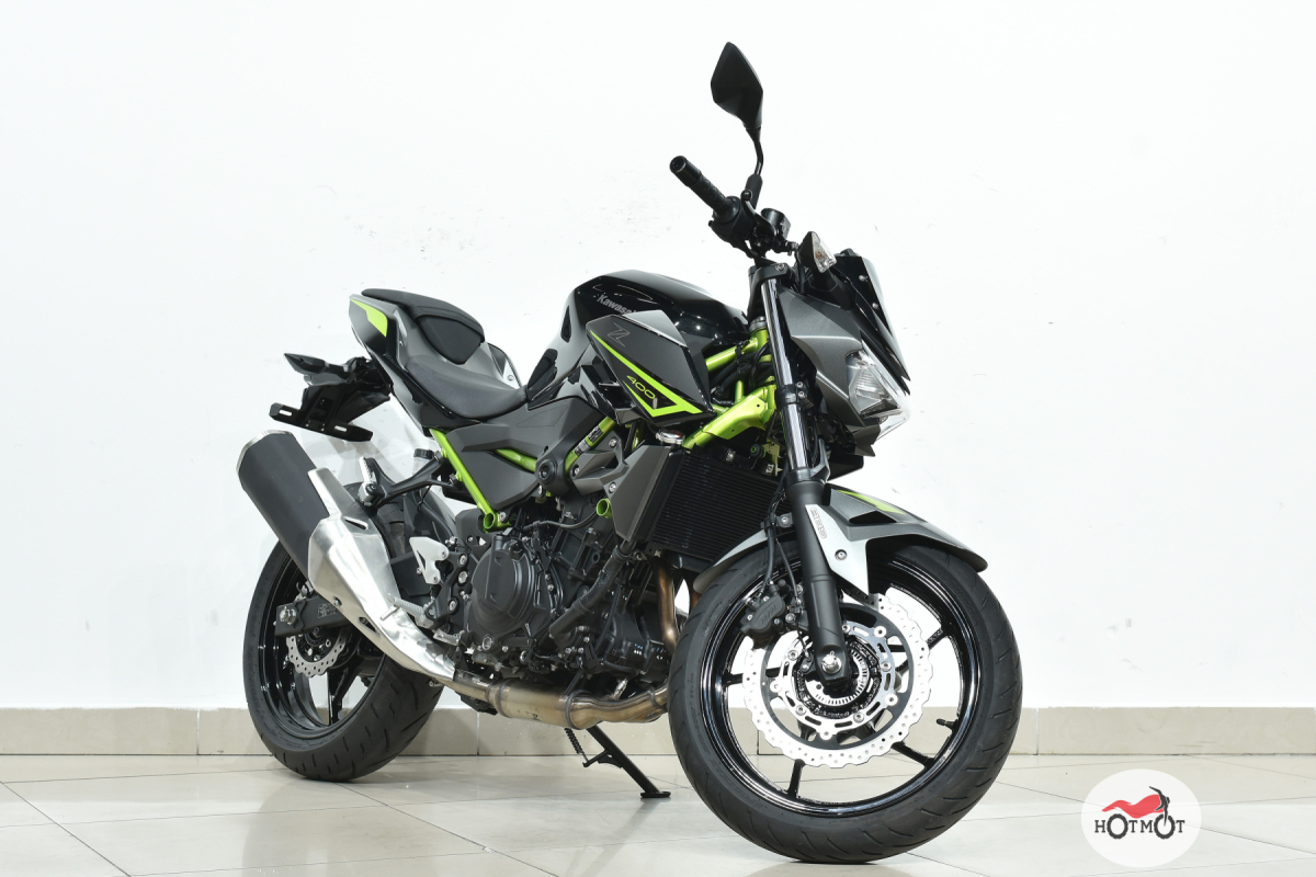 Купить Мотоцикл KAWASAKI Z 400 2022, Черный по лучшей цене с доставкой -  интернет магазин ХОТМОТ