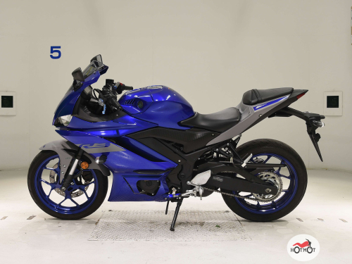 Мотоцикл YAMAHA YZF-R3 2021, Синий