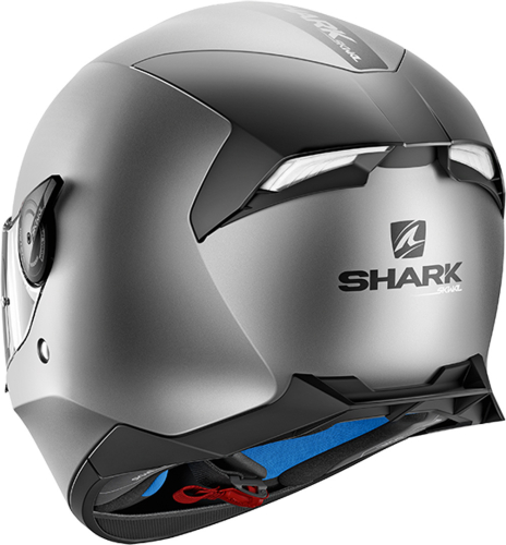 Шлем Shark SKWAL 2 BLANK MAT WHT LED Grey фото 2