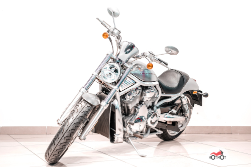 Мотоцикл Harley Davidson V-ROD 2002, СЕРЕБРИСТЫЙ фото 2