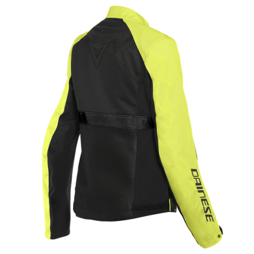 Куртка текстильная женская Dainese RIBELLE AIR LADY TEX Black/Fluo-Yellow фото 6