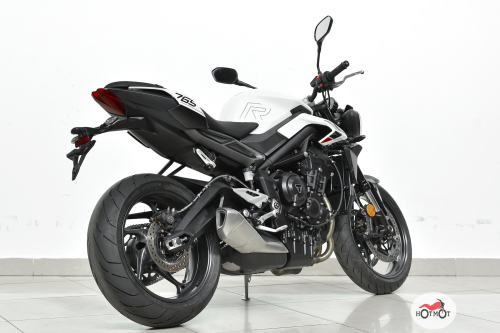 Мотоцикл TRIUMPH Street Triple 2023, белый фото 7