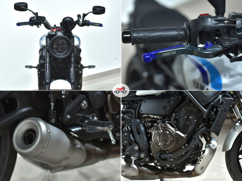 Мотоцикл YAMAHA XSR700 2023, БЕЛЫЙ фото 10
