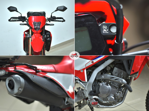 Мотоцикл HONDA CRF 250L 2022, Красный фото 10