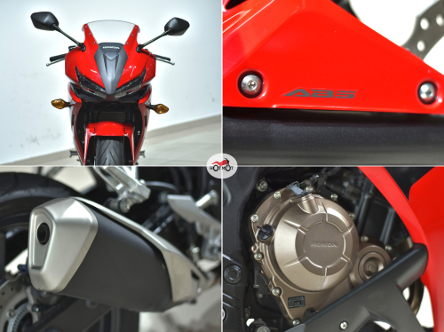 Мотоцикл HONDA CBR 400R 2018, Красный фото 10