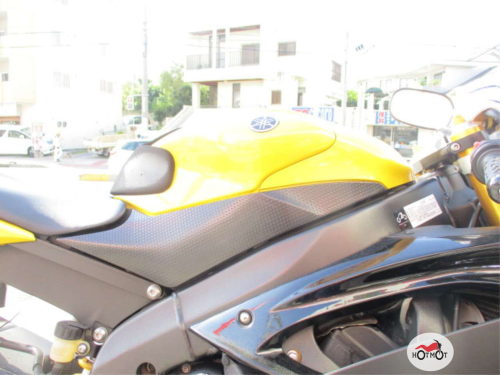 Мотоцикл YAMAHA YZF-R6 2008, желтый фото 4