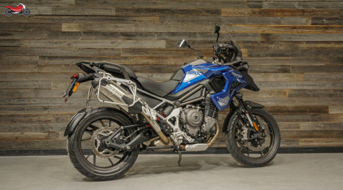 Мотоцикл Triumph Tiger 1200 2023, БЕЛЫЙ, СИНИЙ фото 6