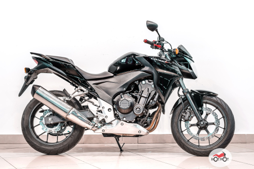 Мотоцикл HONDA CB 400F 2015, Черный фото 3