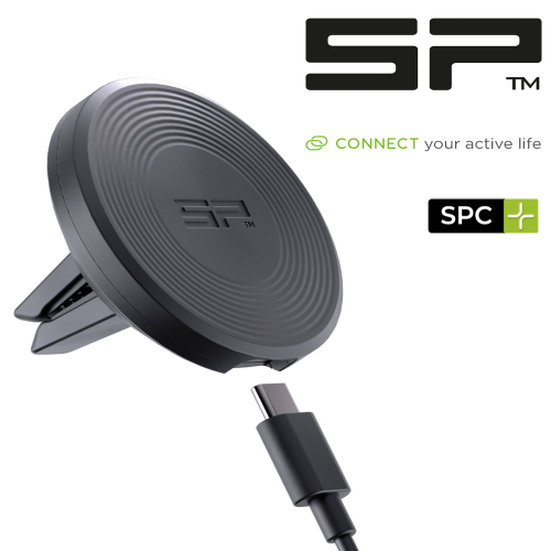 SP Connect Держатель телефона в решетку вентиляции с беспроводной зарядкой CHARGING VENT MOUNT SPC+