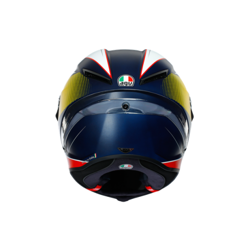 Шлем AGV CORSA R MULTI Supersport Blue/Red/Yellow фото 3