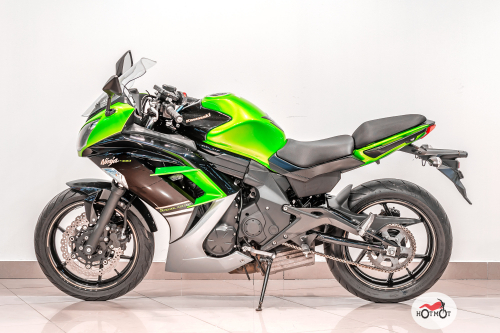 Мотоцикл KAWASAKI NINJA 400 2014, Черно-Зеленый фото 4