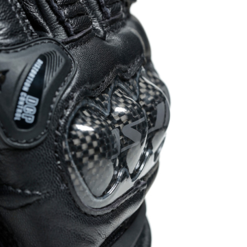 Перчатки кожаные Dainese CARBON 3 LONG Black/Black фото 10
