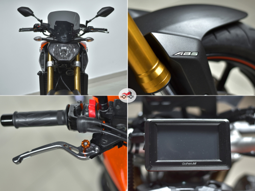 Мотоцикл YAMAHA MT-09 (FZ-09) 2014, Оранжевый фото 10
