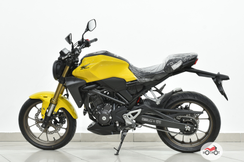 Мотоцикл HONDA CB 300R 2023, желтый фото 4