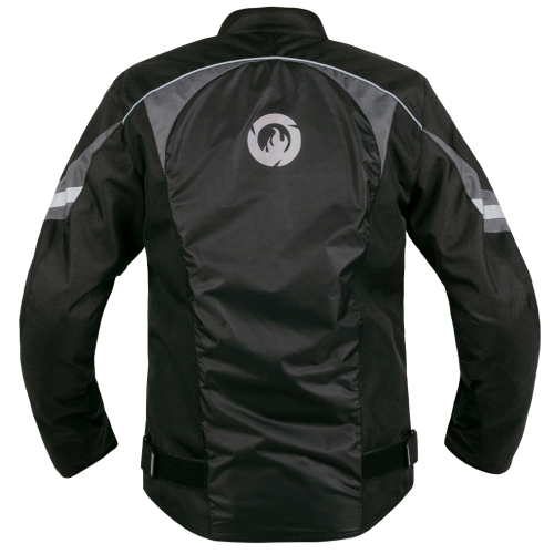 Куртка текстильная Inflame BREATHE Черно-Серый фото 4
