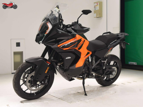 Мотоцикл KTM 1290 Super Adventure S 2022, оранжевый, черный фото 4