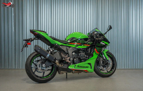 Мотоцикл Kawasaki ZX-6 Ninja 2024, ЗЕЛЕНЫЙ фото 6