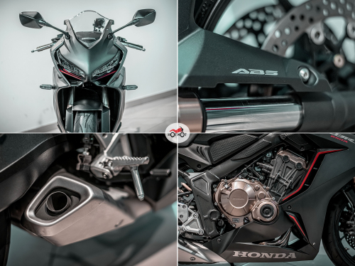 Мотоцикл HONDA CBR 650R 2019, Черный фото 10