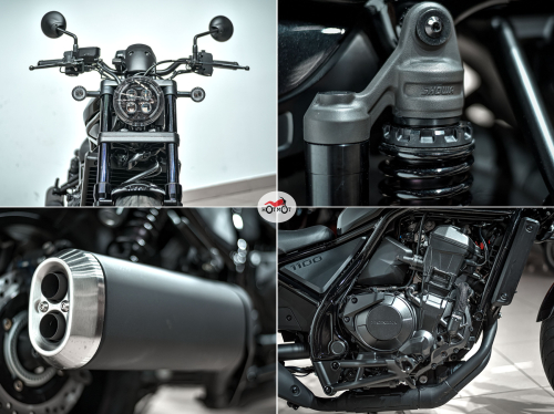 Мотоцикл HONDA CMX 1100 Rebel 2022, Черный фото 10