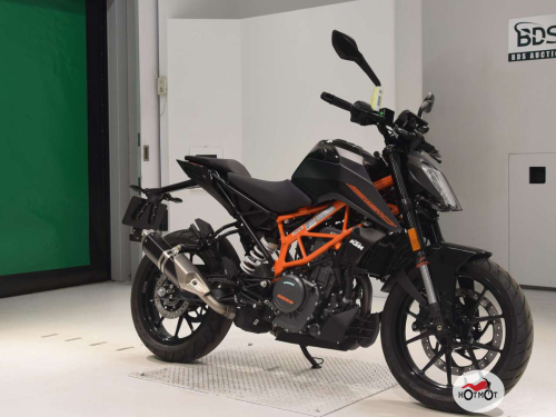 Мотоцикл KTM 390 Duke 2023, Черный фото 3