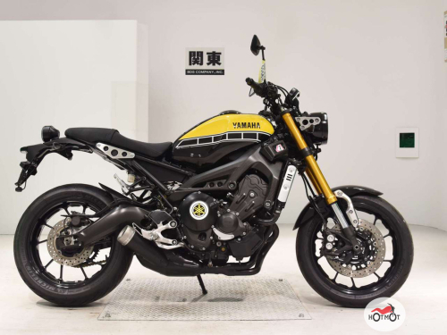 Мотоцикл YAMAHA XSR900 2017, желтый фото 2