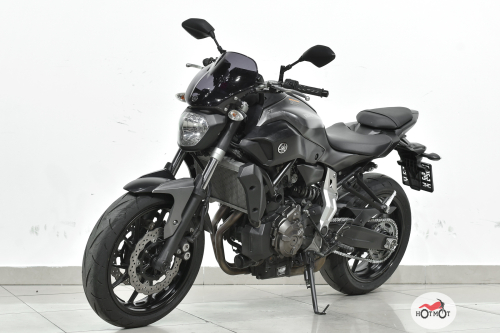 Мотоцикл YAMAHA MT-07 (FZ-07) 2014, серый фото 2