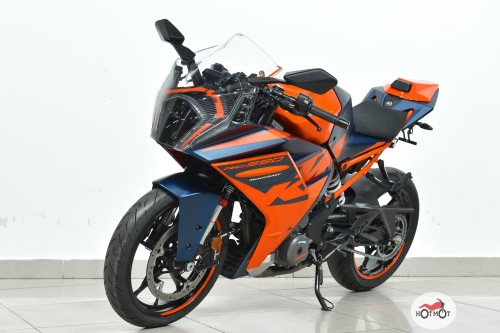 Мотоцикл KTM RC 390 2022, Оранжевый фото 2