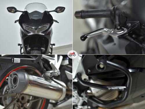 Мотоцикл HONDA VFR800F 2015, Черный фото 10