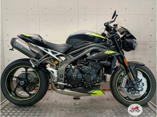 Мотоцикл TRIUMPH Speed Triple 2019, Черный фото 2