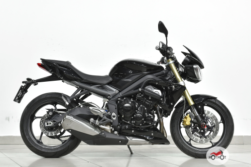 Мотоцикл TRIUMPH Street Triple 2014, Черный фото 3