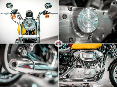 Мотоцикл HARLEY-DAVIDSON Sportster 883 2013, Желтый фото 10