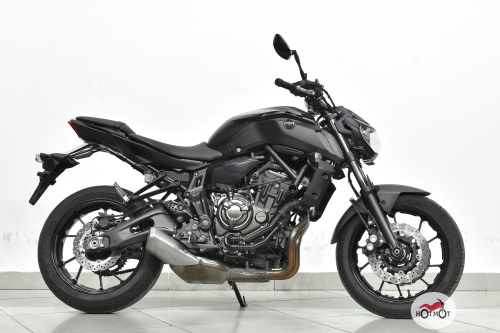 Мотоцикл YAMAHA MT-07 (FZ-07) 2018, черный фото 3